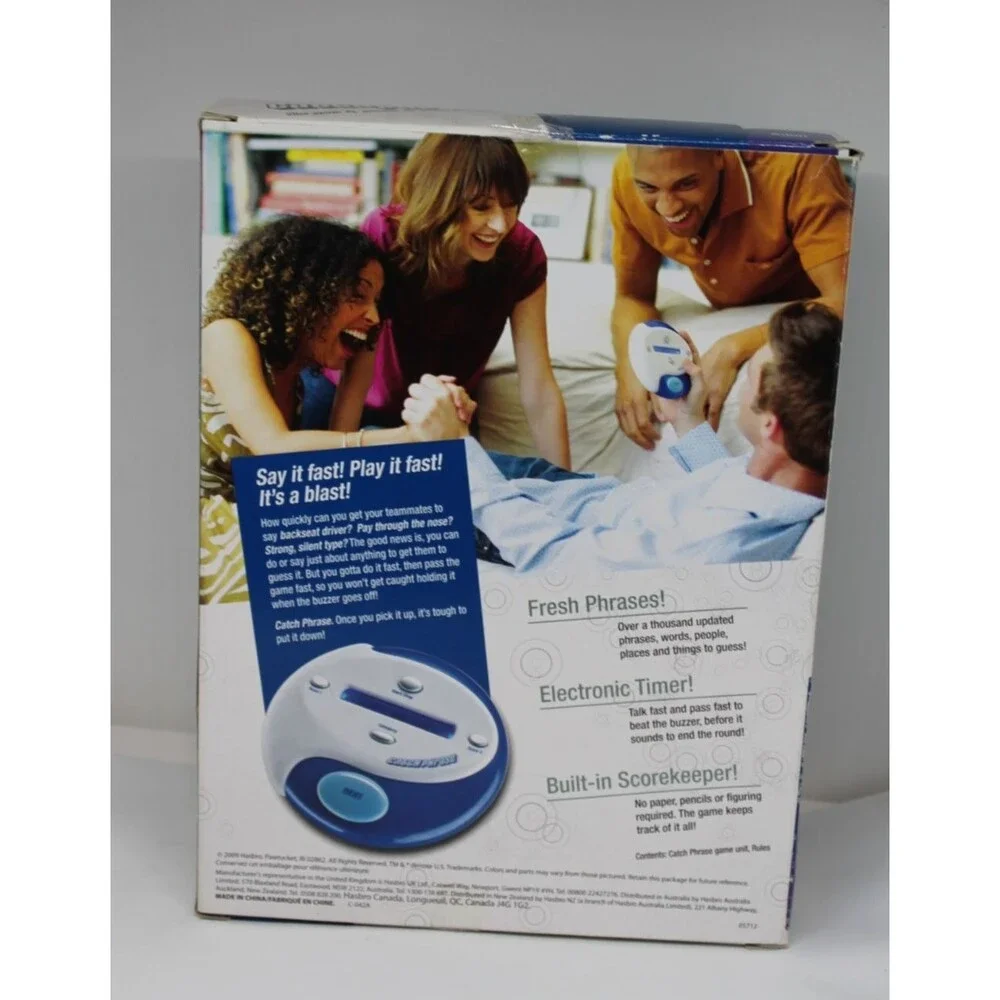 Hasbro Catch Phrase Handheld Electronic Game 2009 - New